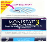 Monistat 7 Vaginal Antifungal, 7 Day Treatment, Combination Pack  - 1ea
