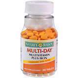 Nature's Bounty Multi-Day Tablets Plus Iron - 365 Tab