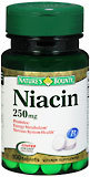 Nature's Bounty Niacin 250 mg Tablets - 100 Tab