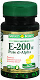 Nature's Bounty Vitamin E-200 IU Softgels Natural - 100 Caps