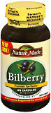 Nature's Resource Bilberry 30 mg Capsules - 60 Caps