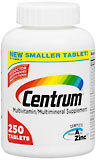 Centrum High Potency Multivitamin/Multimineral Supplement, Tablets  - 250ea
