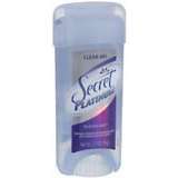 Secret Platinum Protection Anti-Perspirant Deodorant Invisible Gel Glacier Mist - 2.7 Ounces