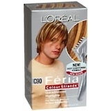 L'Oreal Feria Colour Strands  - C90 Bleach Blast (Very Light Blonde) - 1 EA