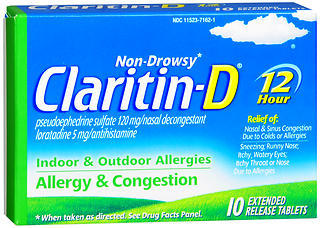 CLARITIN D OTC12HR TAB 10  - Size 10  TAB at MedshopExpress.Com