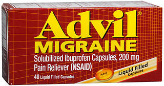Advil Solubilized Ibuprofen, 200 mg, Liquid Filled Capsules  - 40ea