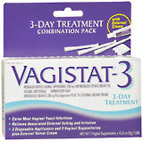 Vagistat-3 Vaginal Antifungal, 3-Day Treatment Combination Pack with External Cream, Bonus  - 0.32oz