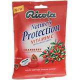 Ricola Nature's Protection Vitamin C Drops Cranberry - 24 EA