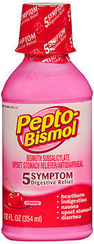 Pepto-Bismol Liquid Cherry  -  12 OZ