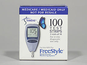 FREESTYLE MED TEST STP 100  - Size 100  STP