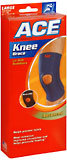 Ace Knee Brace with Added Side Support, Large (Fits Knee 17 to 20 Inch)  - 1ea
