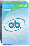 o.b. Tampons, Super  - 40ea