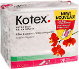 Kotex Ultra Thin Pads Ultra Compact Regular Shower Fresh - 20 EA
