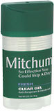 Mitchum Anti-Perspirant Deodorant Clear Gel Fresh  -  2.25 OZ