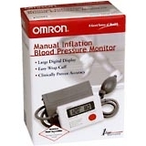 Omron Blood Pressure Monitor Manual HEM412C - 1 Each