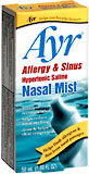 Ayr Nasal Mist Allergy and Sinus  -  50 ML
