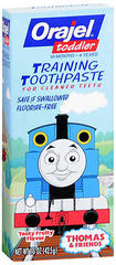 Orajel Toddler Training Toothpaste Tooty Fruity Flavor - 1.5 OZ