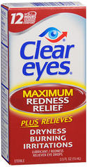 Clear Eyes Maximum Redness Relief Eye Drops - 0.5 oz