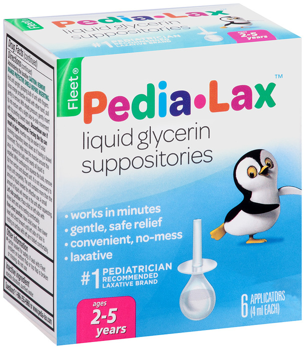 Save on Fleet Pedia-Lax Liquid Glycerin Suppositories Order Online Delivery