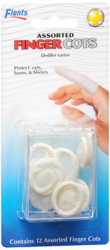 FIRST AID Finger Cots Assorted - 12 EA