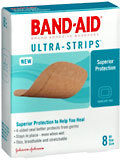 BAND-AID Ultra-Strips Bandages All One Size - 8 EA