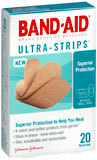 BAND-AID Ultra-Strips Bandages Assorted Sizes - 20 EA