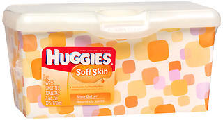 Huggies Soft Skin Wipes with Shea butter - Wipes - Nappies