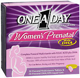 One-A-Day Women's Prenatal Tablets and Liquid Gels - 60 EA