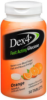 DEX 4 GLUC ORANGE TAB 50  - Size 50  TAB at MedshopExpress.Com