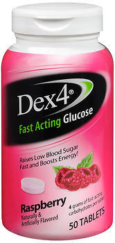 DEX 4 GLUC RASPB TAB 50  - Size 50  TAB at MedshopExpress.Com