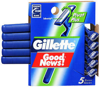 Gillette Good News Razors Pivot Plus 5-Pack - 5 Each