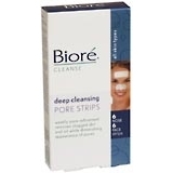Biore Deep Cleansing Pore Strips Face - 6 Each