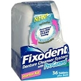 Fixodent Denture Cleanser System Tablets - 36 Tablets