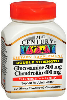21st Century Glucosamine 500 mg & Chondroitin 400 mg  60 Capsules