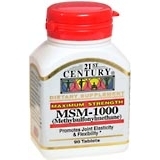 21st Century MSM-1000, Maximum Strength, Tablets  - 90ea