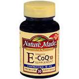 Nature Made Vitamin E + CoQ10 Softgels - 30 Caps