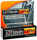 Lotrimin Antifungal, Butenafine Hydrochloride Cream 1%  - 0.42oz