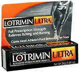 Lotrimin Antifungal, Butenafine Hydrochloride Cream 1%  - 0.85oz