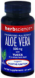 HerbScience Aloe Vera 500 mg Caplets - 60 CP