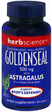 HerbScience Goldenseal 500 mg Caplets - 60 CP