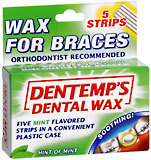 Dentemp's Dental Wax For Braces - 5 EA