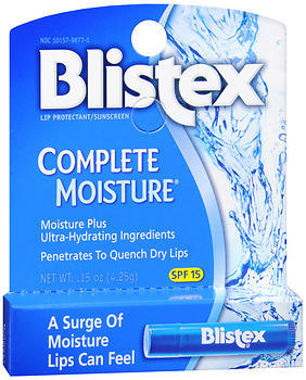 Blistex Lip Balm Complete Moisture SPF 15 24X0.15 Pack - 0.15 Ounces