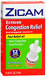 Zicam No-Drip Liquid Nasal Gel, Extreme Congestion Relief  - 0.5oz