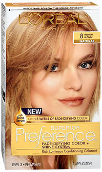 L'Oreal Preference - 8 Medium Blonde - 1 Each