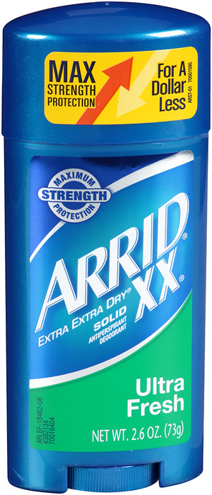 ARRID XX Anti-Perspirant Deodorant Solid Ultra Fresh - 2.7 OZ