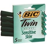 Bic Twin Shavers Sensitive Skin 5-Pack - 5 Each