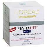 L'Oreal Dermo-Expertise RevitaLift Night Anti-Wrinkle and Firming Cream - 1.7 OZ
