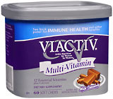 VIACTIV Soft Multi-Vitamin Chews Chocolate Supreme - 60 EA