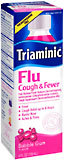 Triaminic Flu, Cough and Fever Liquid Bubble Gum Flavor - 4 OZ