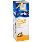 Triaminic Chest Congestion Liquid Tropical Flavor - 4 OZ